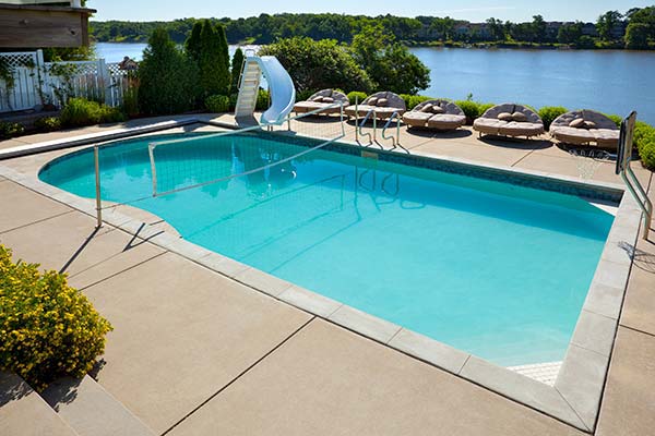 Acrylic Pool Decking